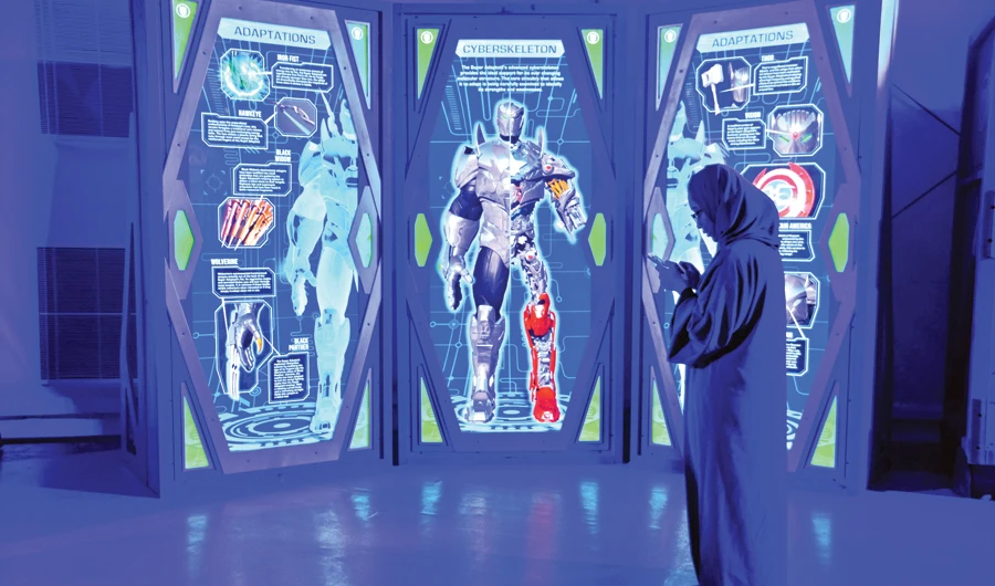 The Marvel experience for all ages has entered Jeddah. (AN photo by Huda Bashatah)