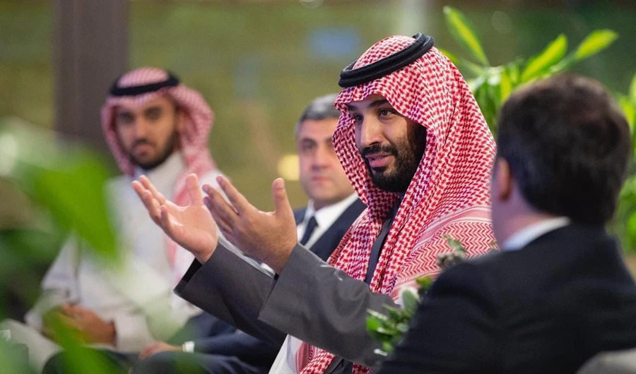 The crown prince chaired the session in Turaif. (SPA)