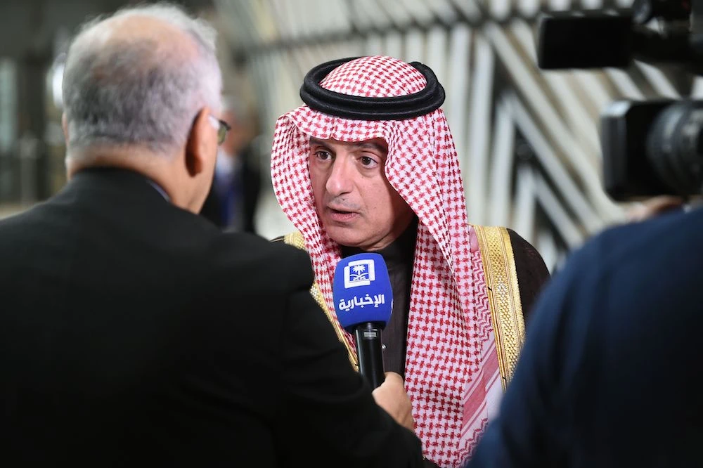 Adel Al-Jubeir told US media that no order was given to conduct the Khashoggi killing. (AFP)
