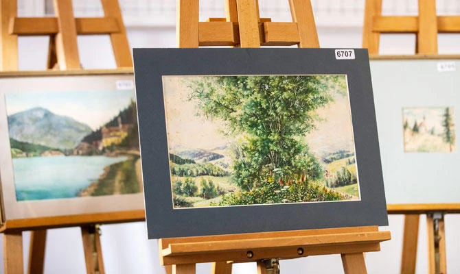 Five ‘Hitler’ paintings to go under hammer in Nuremberg