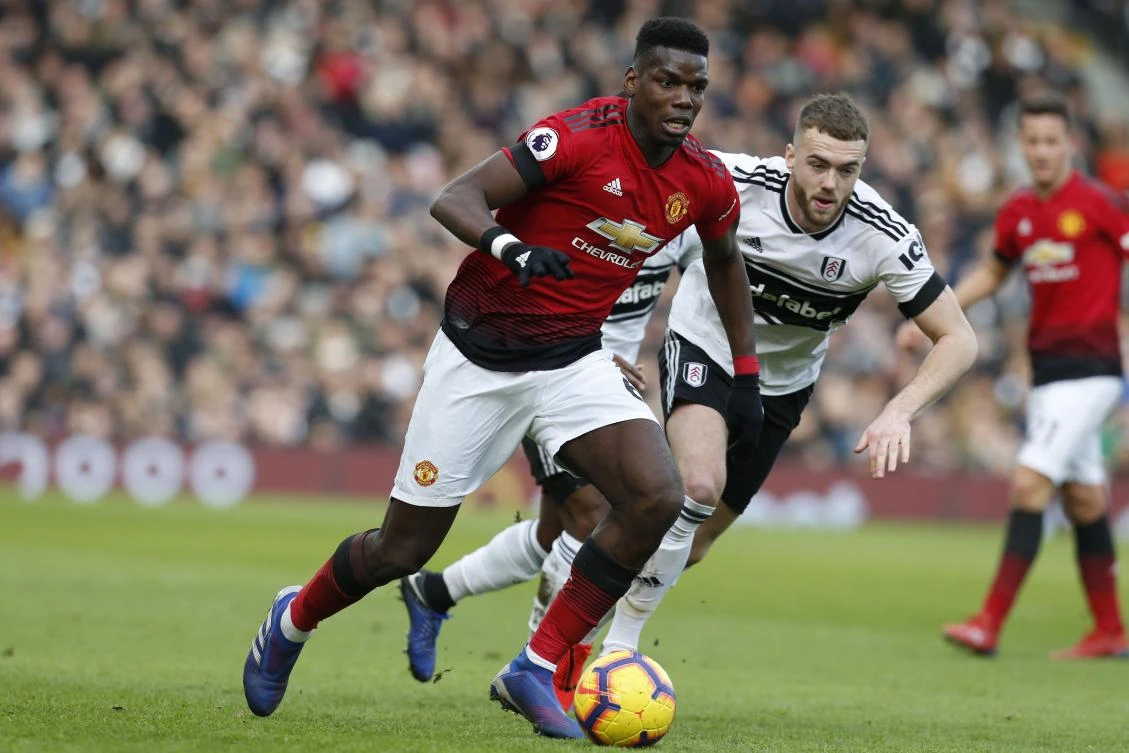 Manchester United’s in-form striker Paul Pogba said greater challenges lie ahead for the club after scoring twice in a 3-0 win away to Premier League strugglers Fulham on Saturday. (AFP)