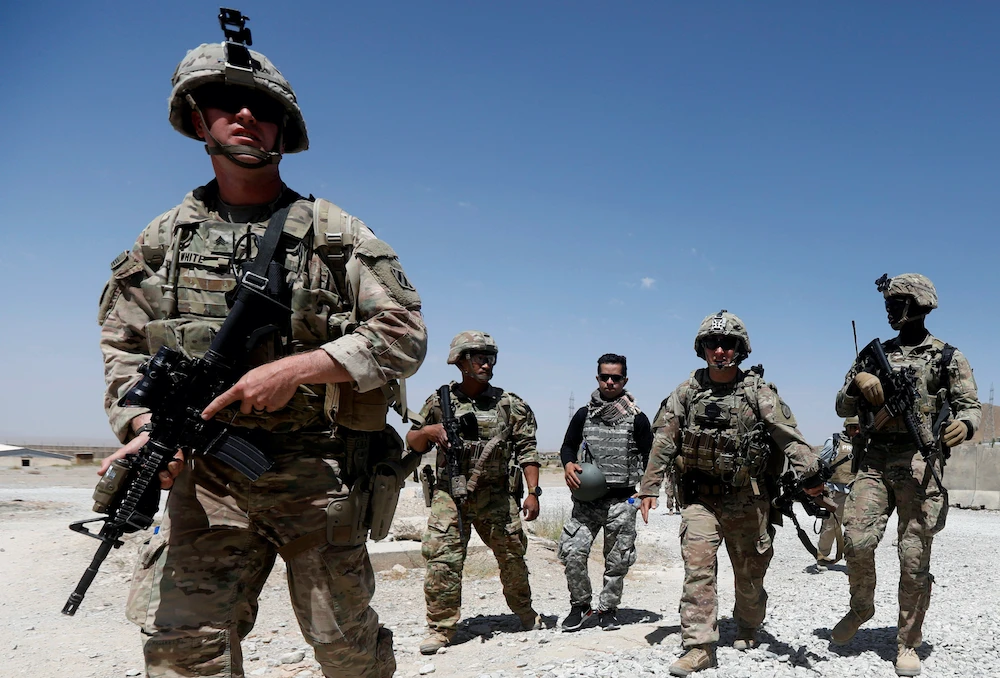 The Taliban and the US have formed joint working groups to finalize details of a draft agreement, including the withdrawal of foreign troops from Afghanistan. (File/Reuters)