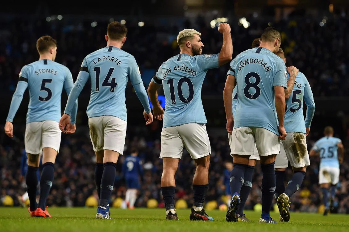 Sergio Aguero on fire as Chelsea routed 6-0 by Manchester City for biggest loss in 28 years