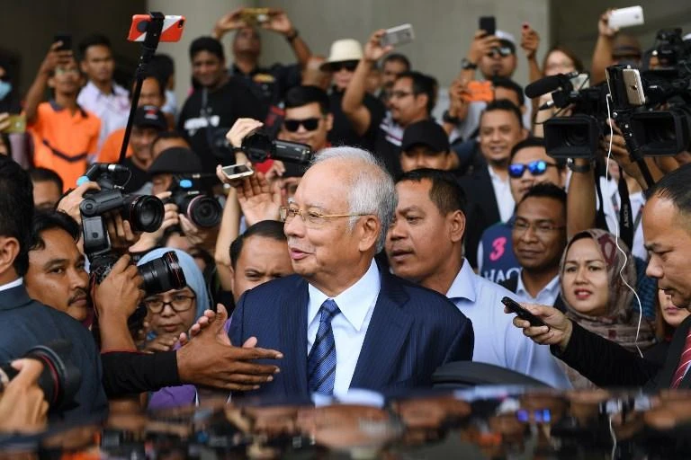 Malaysian ex-PM Najib combative ahead of 1MDB graft trial