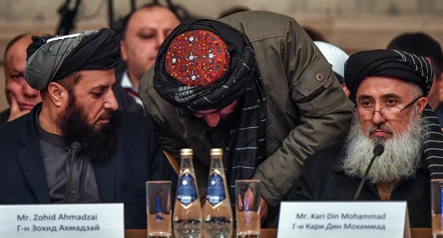 Representatives from Taliban and Afghan opposition have met in Moscow early February. (File/AFP)