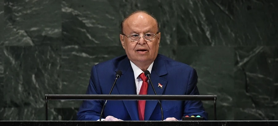 Yemeni President Abed Rabbo Mansour Hadi. (File/AFP)