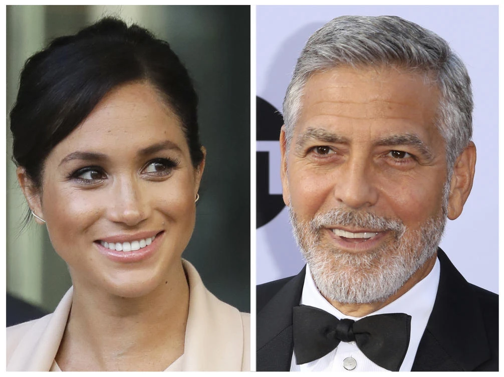 ‘History repeating itself’: George Clooney compares Meghan Markle media coverage to Princess Diana
