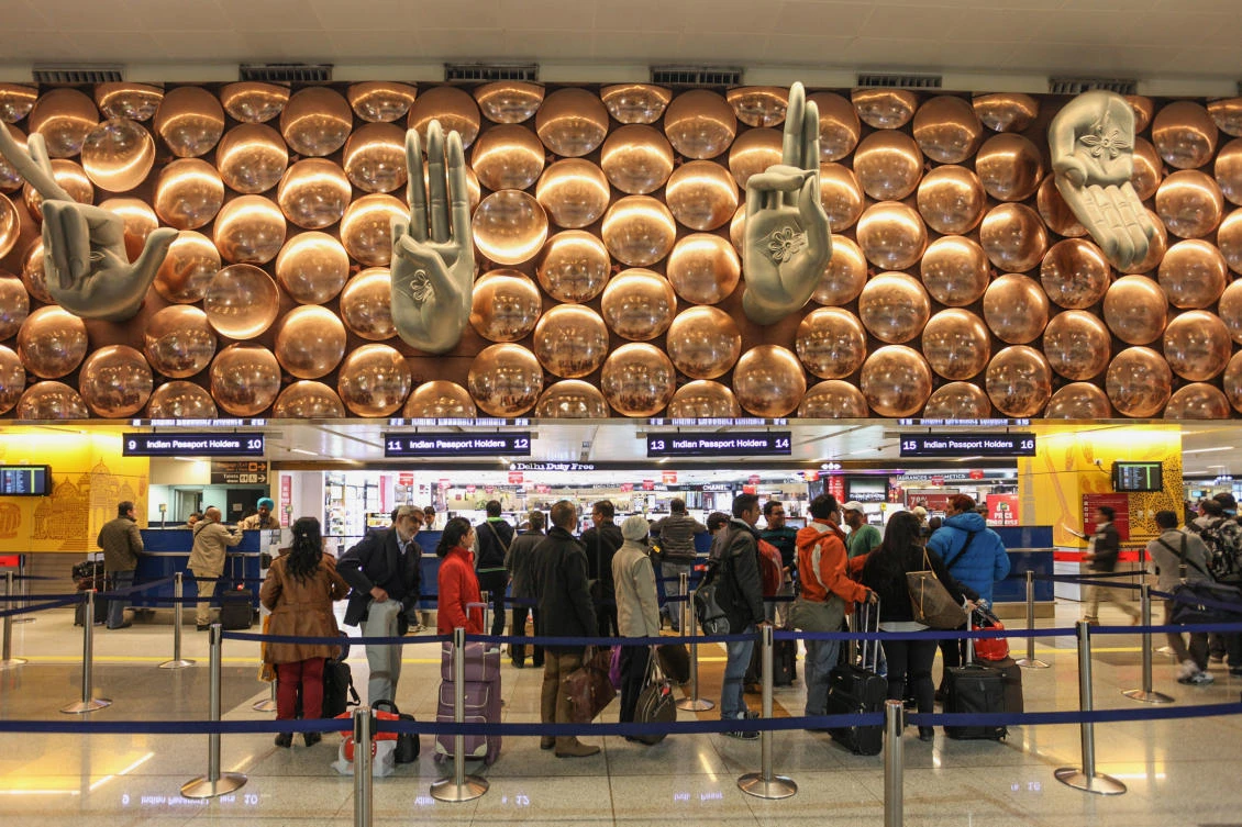 Cut-throat competition has made India one of the world’s cheapest domestic airline markets, dragging down carriers’ financial results over the past year. Above, Indira Gandhi International Airport in New Delhi. (Shutterstock)