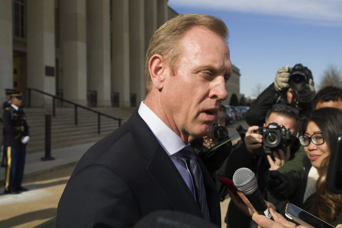 Acting Defense Secretary Pat Shanahan replaced Jim Mattis. (AP)