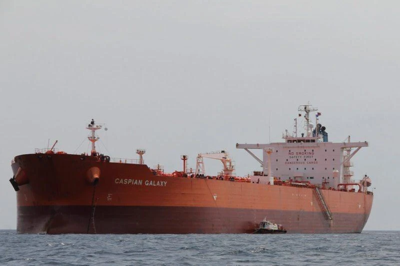 Despite sanctions on Venezuela and Iran, and a concerted effort by OPEC countries, led by Russia, a glut in global production looks set to continue to inflate prices. Above, the Caspian Galaxy at anchor near Punto Fijo, Venezuela. (Reuters)