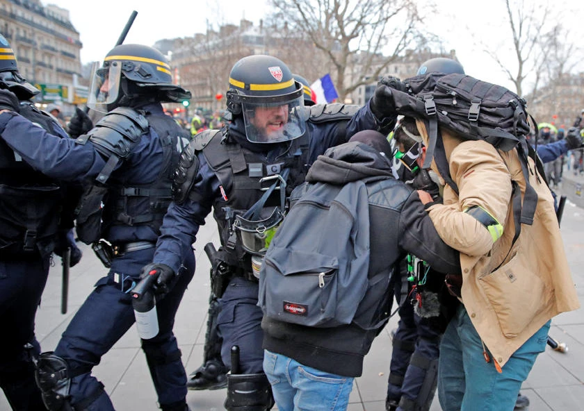 French ‘yellow vest’ boxer given one-year sentence