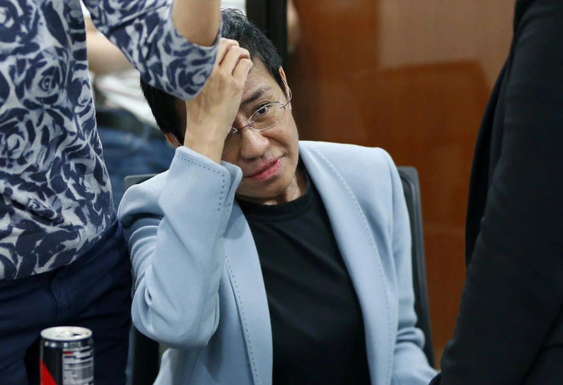 Duterte’s government says the arrest was a normal step in response to the complaint. (AP)