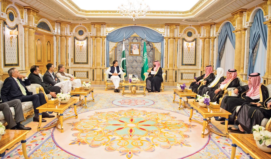 Saudi Arabia and Pakistan maintain strong ties and Riyadh has repeatedly come to Islamabad’s financial rescue. (AFP/File Photo)