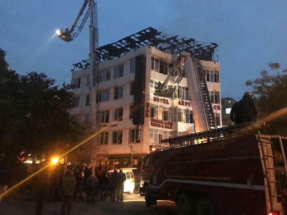 More than a dozen people were killed at the fire. (AP)