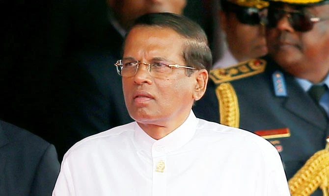 Sri Lanka's President Maithripala Sirisena. (REUTERS)