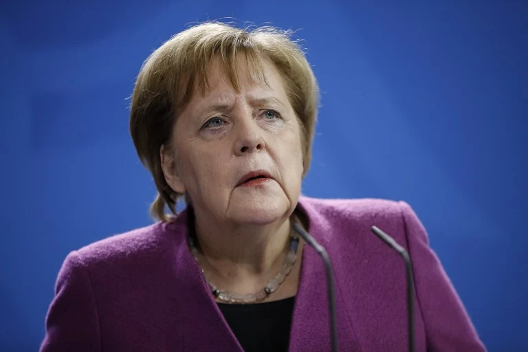 German Chancellor Angela Merkel. (File/AFP)