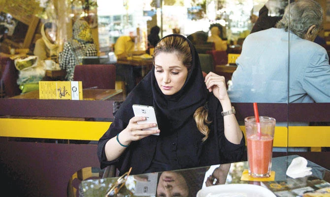 Since protests began in December, Iranians have had their internet access disrupted and have lost access to the messaging app Telegram. (Reuters)