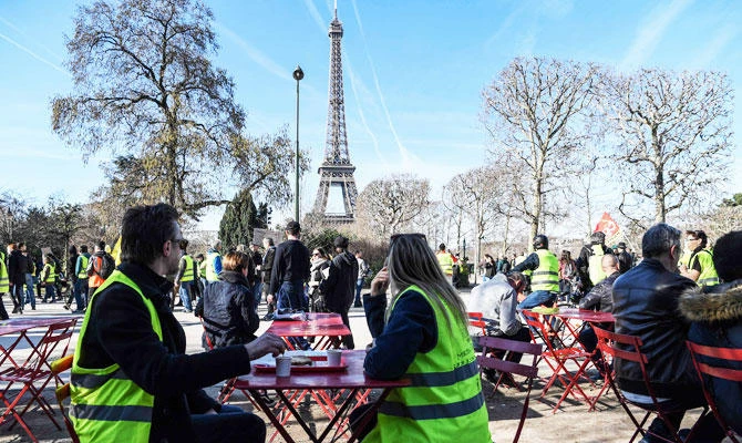 ‘Yellow vest’ marks 3 months of protests