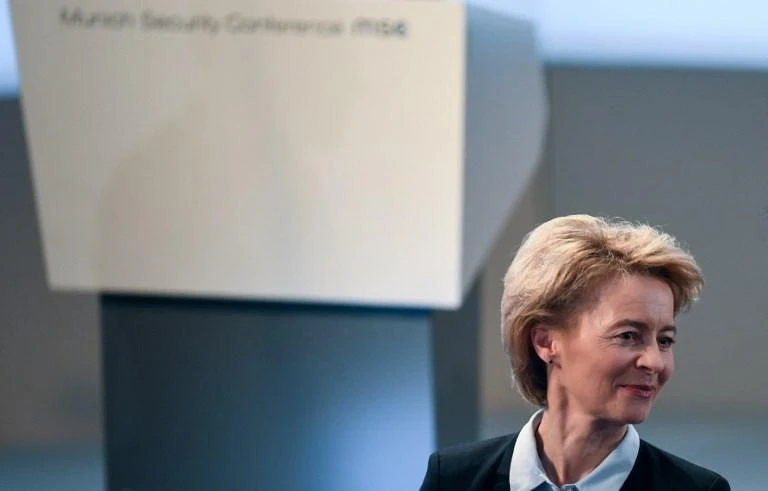 Defense Minister Ursula von der Leyen said that there is ‘no government in Syria with which we have a sensible relationship.’ (AFP)