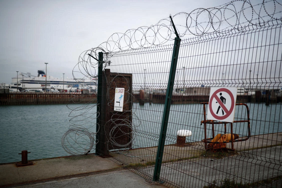 British boat rescues migrants trying to cross Channel