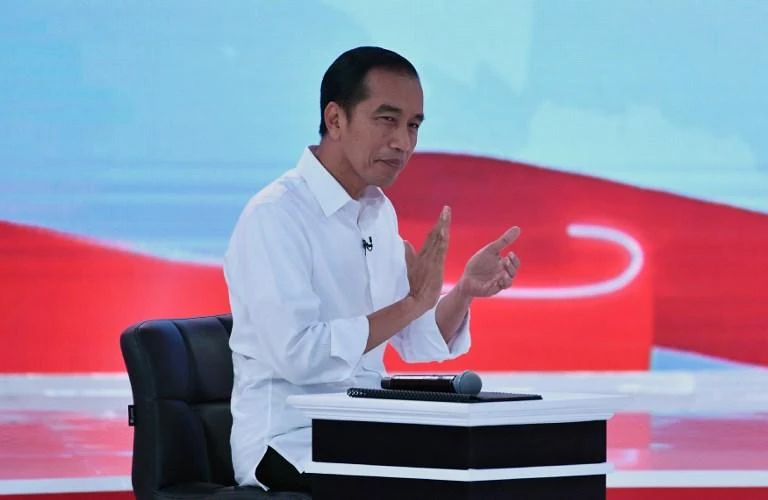 Letters from Joko Widodo, above, and the national Olympic committee were sent to the International Olympic committee in Switzerland. (AFP)