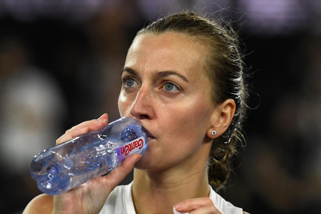 The 2013 Dubai winner was taken to three sets against her Czech compatriot. (AFP)