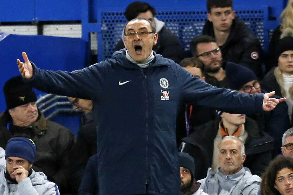 Maurizio Sarri does not fear the sack after Chelsea’s sorry show against Manchester United