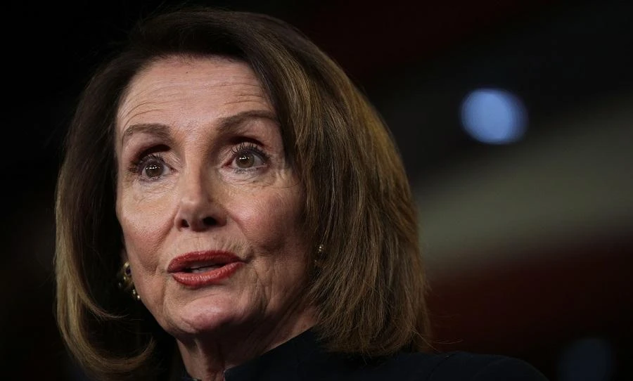 House Speaker Nancy Pelosi wrote a letter to Democrats and Republicans late Wednesday. (File/AFP)