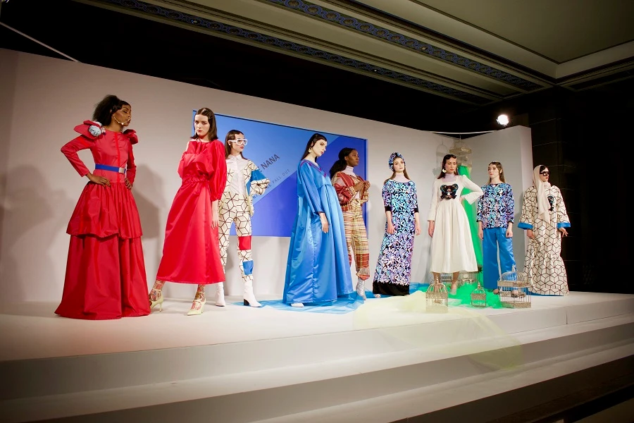 Yousra Elsadig brings her modest style to LFW