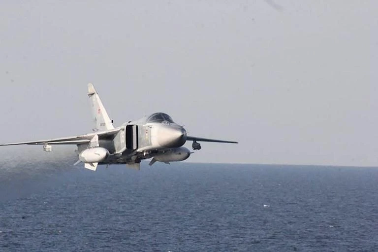 Two SU 24 aircraft collided in the incident killing two. (File/AFP)