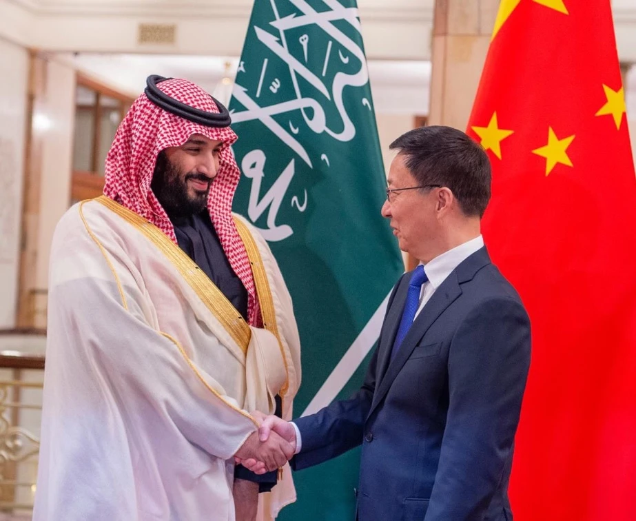 Saudi Crown Prince meets Chinese vice premier