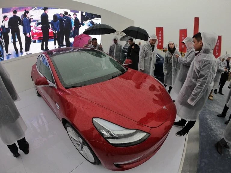 Tesla rolls out Model 3 in China ahead of schedule in sales push