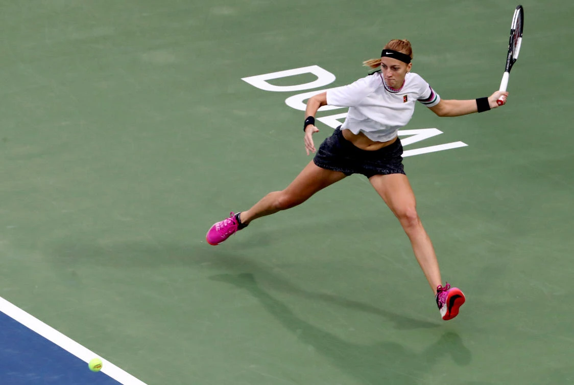 Petra Kvitova positive ahead of Dubai final against Belinda Bencic