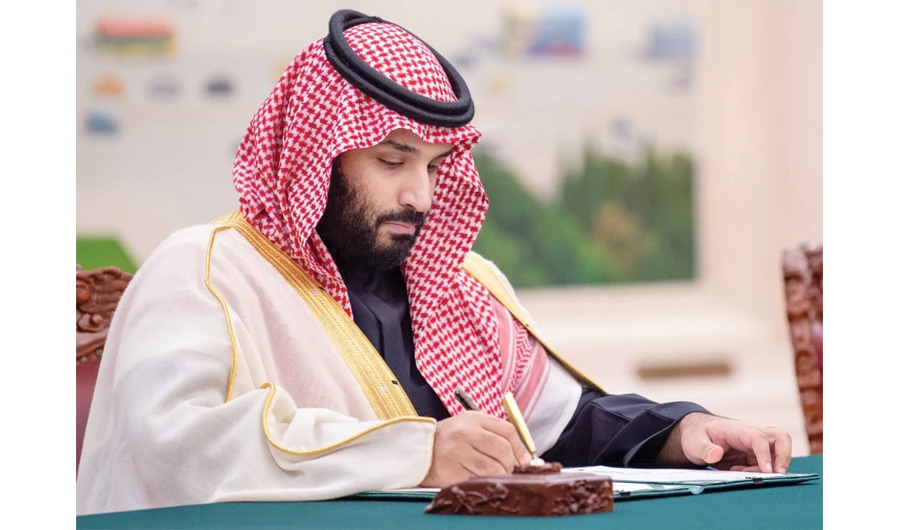 Saudi crown prince signs raft of cooperation agreements with China