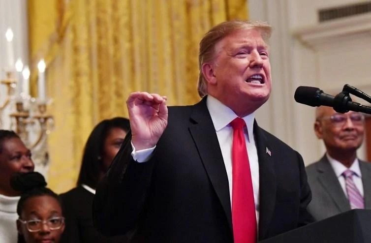 US President Donald Trump won two worst actor Razzies for appearing as himself in the 2018 documentaries – Death of a Nation and Fahrenheit 11/9. (AFP)