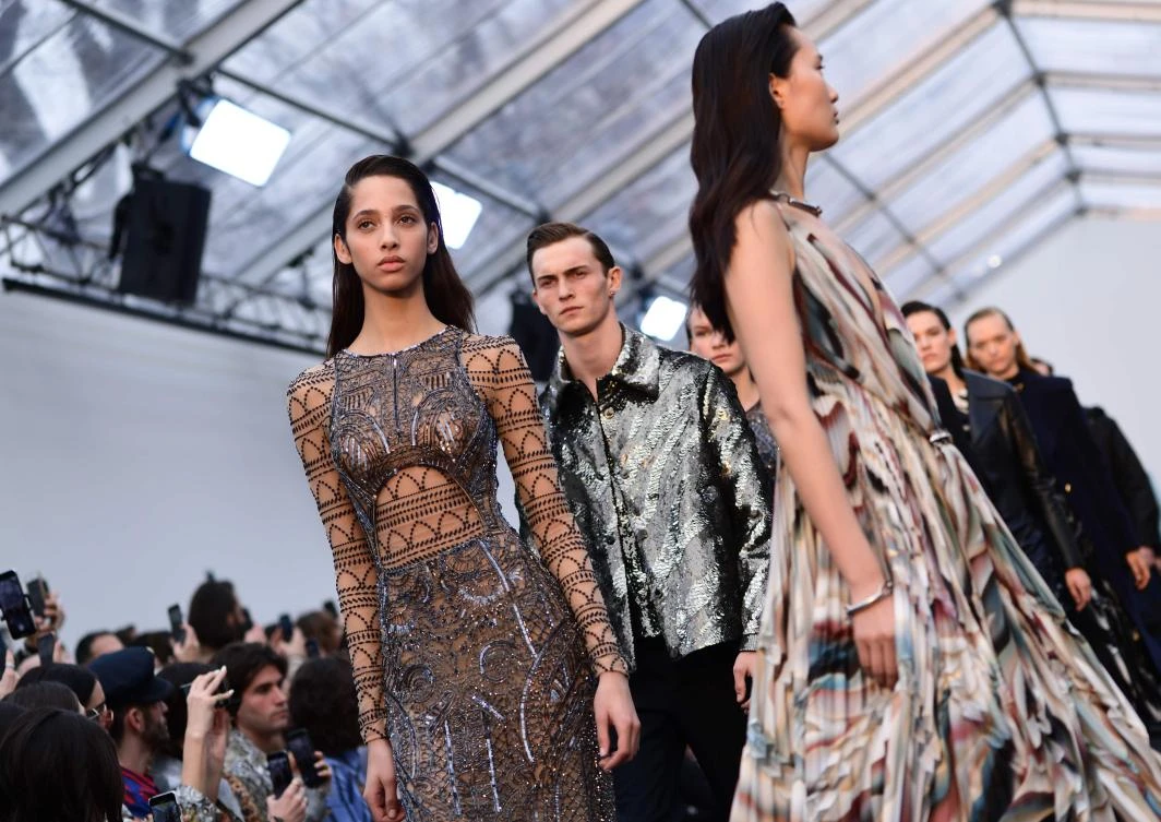 Bella Hadid marches to the beat as Cavalli unveils its latest line