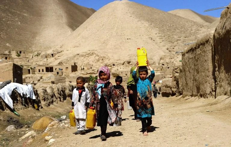 There are also tens of thousands of internally displaced Afghan civilians after fleeing fighting in their home provinces. (AFP)