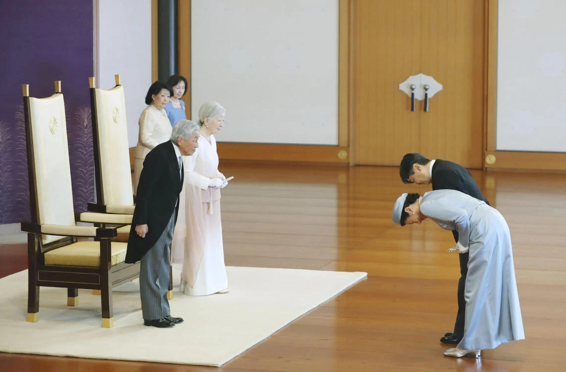 Emperor Akihito marks 30th year of reign at Tokyo ceremony