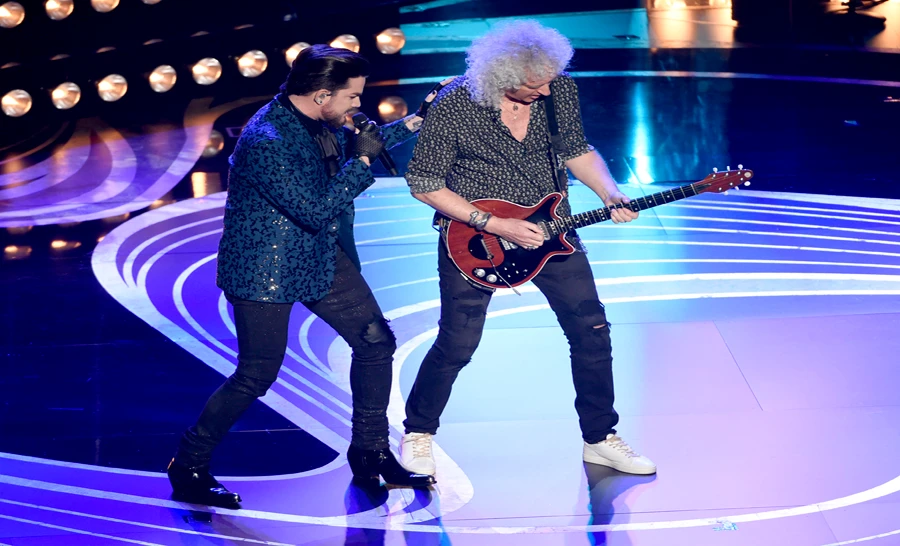 Rock band Queen plus Adam Lambert open first hostless Oscars in 30 years