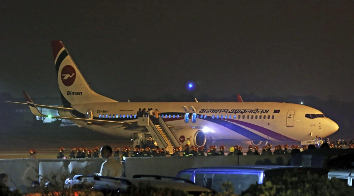 Bangladesh police say suspected plane hijacker had carried a toy pistol