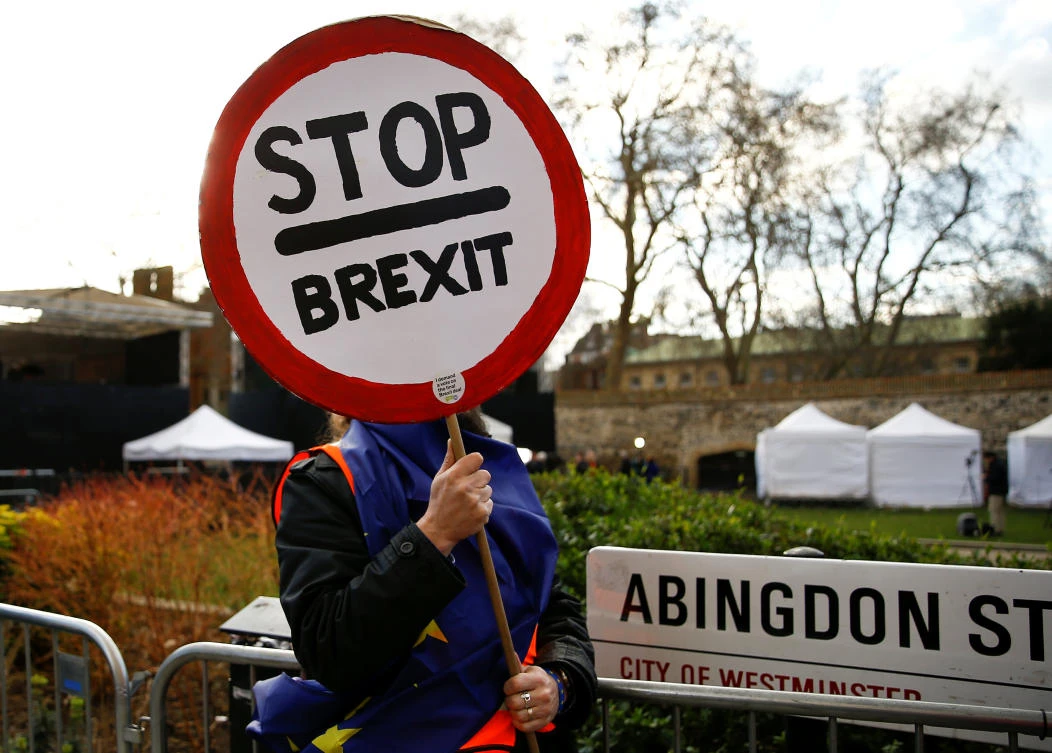 The British government’s possible option to delay Brexit is providing hope to those opposing the country’s exit from the European Union. (Reuters)