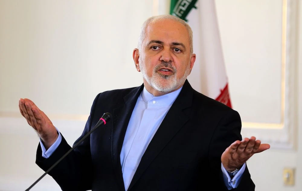 Iranian Foreign Minister Mohammad Javad Zarif stepped down on Monday, announcing his resignation on Instagram. (File photo/AFP)