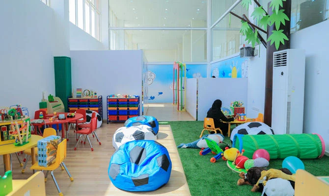 The nursery is one of the steps taken by the ministry to protect children’s rights. (SPA)