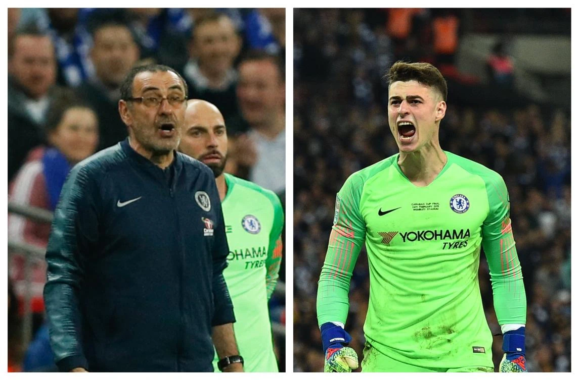 Maurizio Sarri says Chelsea aren’t out “to kill” Kepa Arrizabalaga