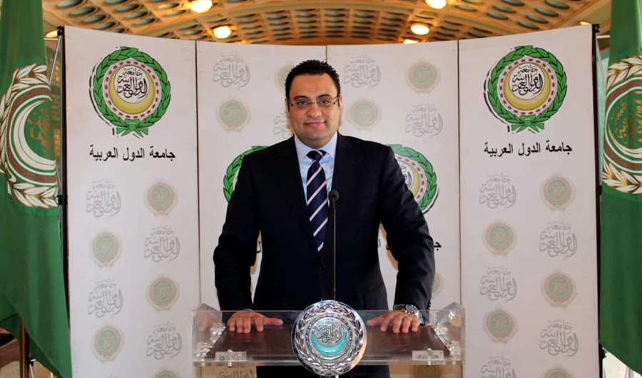 Mahmoud Afifi League of Arab States spokesman. (Supplied)