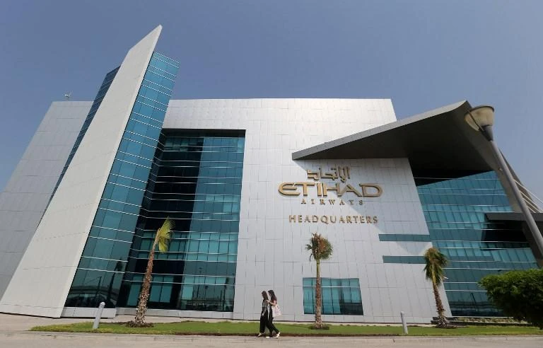 Etihad will now be the sole owner of Etihad Airways HQ in Abu Dhabi. (AFP/File)