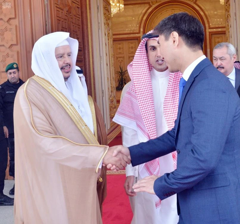 Saudi Shoura Council speaker in talks with Kyrgyz minister