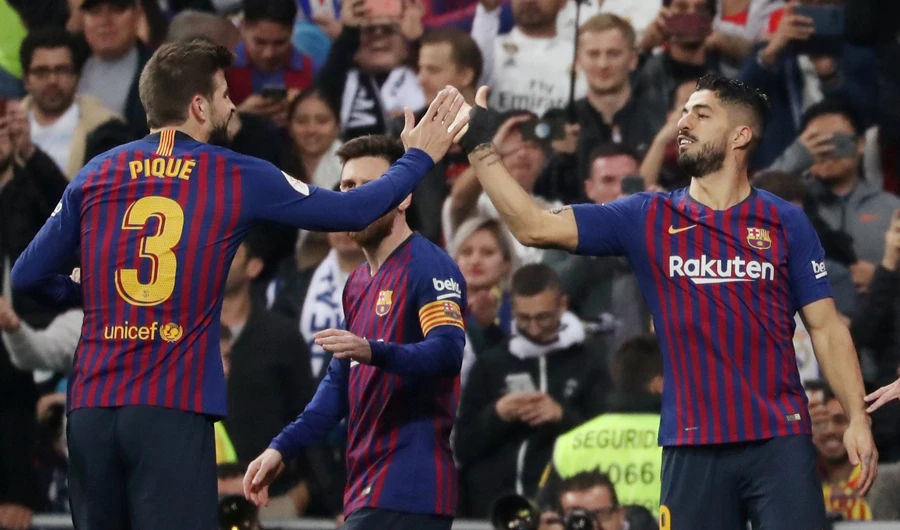 Luis Suarez said it was a complete performance. (Reuters)