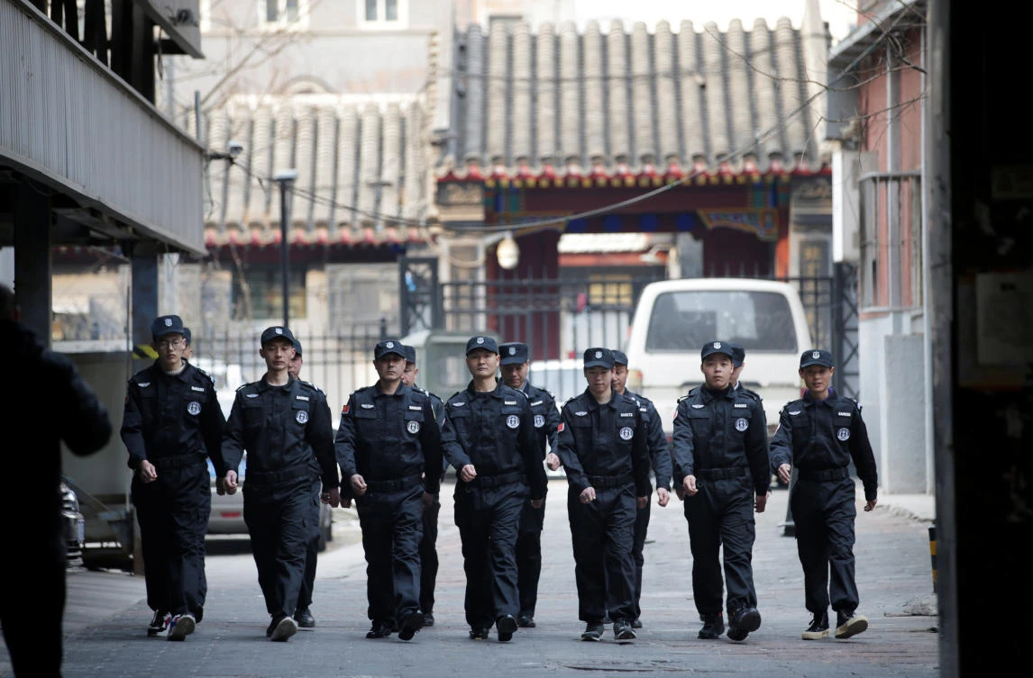 China had apparently sought to keep its Tajikistan base manned by members of the paramilitary People’s Armed Police a secret. (File/Reuters)