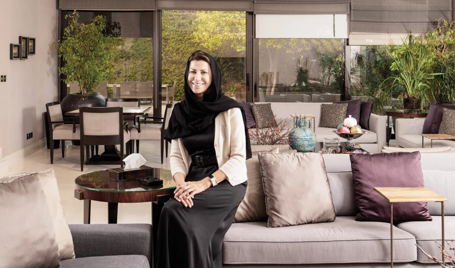Interior design is an incredibly rewarding profession says Sima Malak. (AN photo by Ziyad Alarfaj)